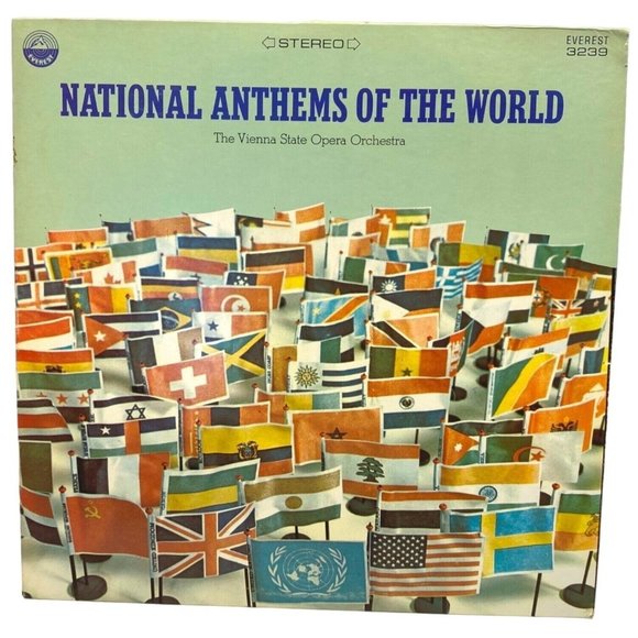 National Anthems of the World LP Vienna State Opera Orchestra Hans Hagen - Picture 1 of 6